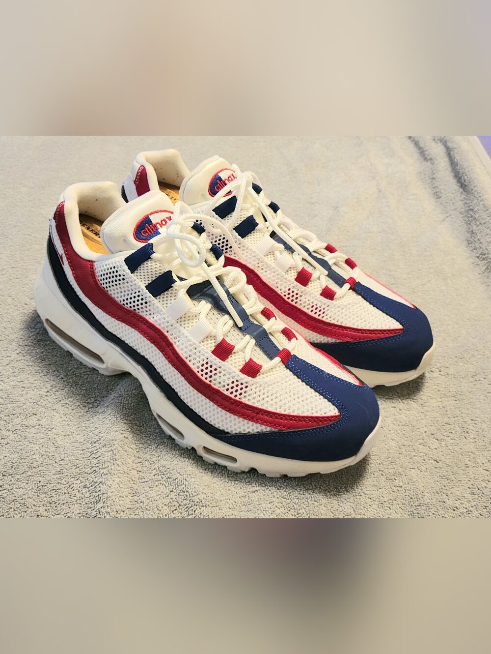 Nike AirMax Mens All-American Olympic Red/White/Blue Athletic Sneakers 10